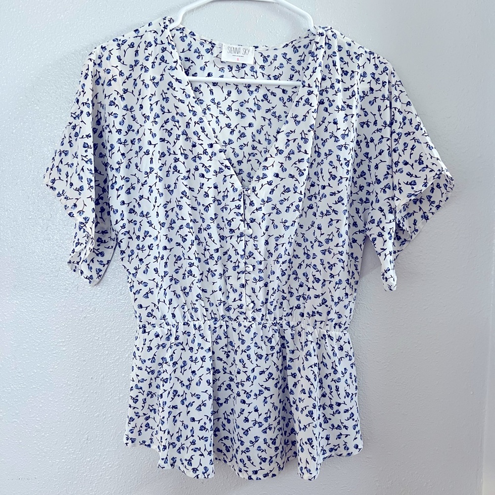 Sienna Sky Peplum Blouse